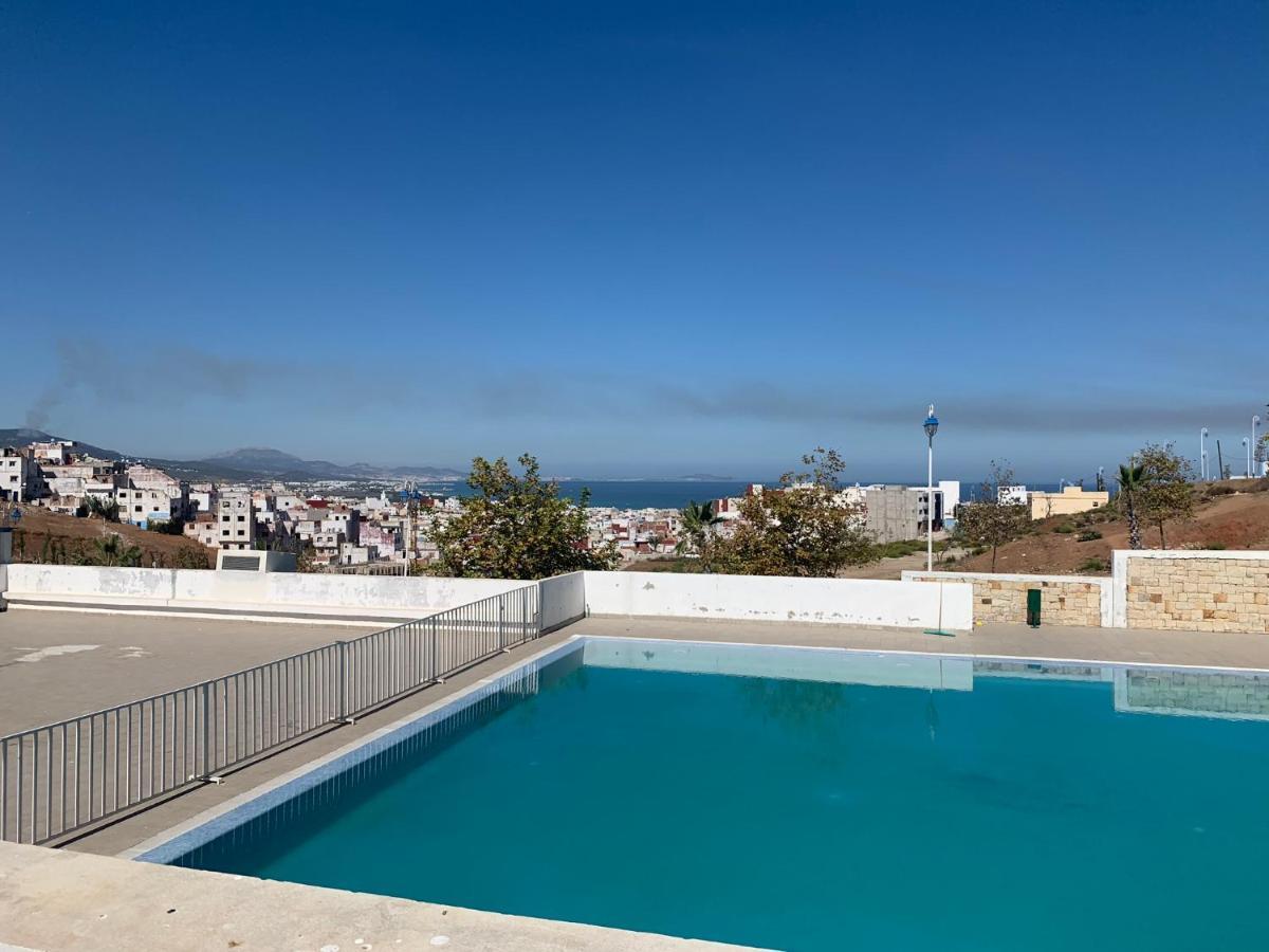 Résidence neuve avec piscine M’diq Extérieur photo